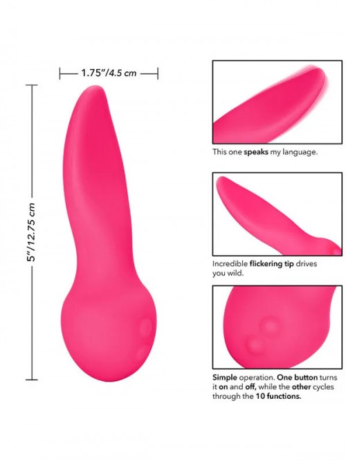 CalExotics Marvelous Flicker Şarjlı Dil Vibratör 3
