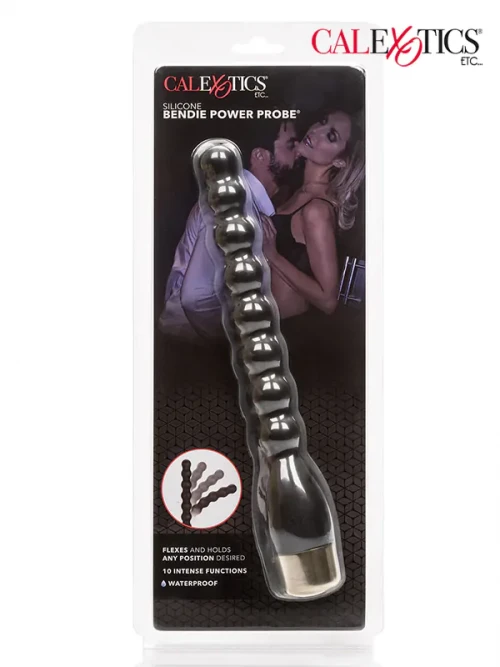 California Excotic Silicone Bendie Power Probe Black 3
