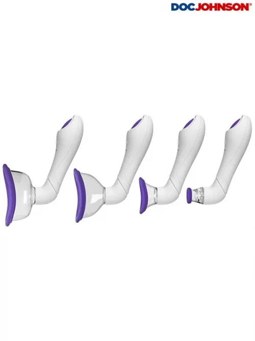 Doc Johnson Bloom Şarjlı Titreşimli Vajina ve Göğüs Pompası 4