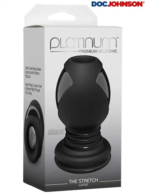 Doc Johnson Platinum Açık Tünel Anal Plug Large 3