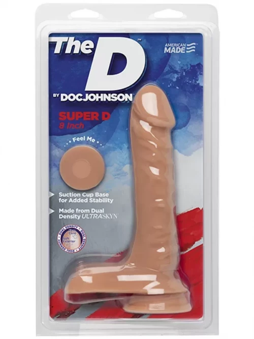 Doc Johnson The D™ Super D Realistik Dildo 20 cm 3