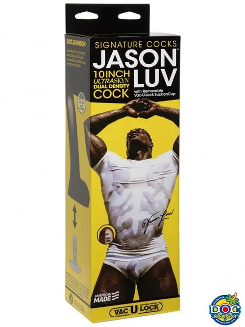 Signature Cocks Jason Luv 10″ Ultraskyn Dildo Ek Resim