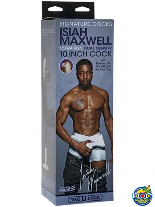 Signature Cocks Isiah Maxwell 10″ Ultraskyn Dildo 6