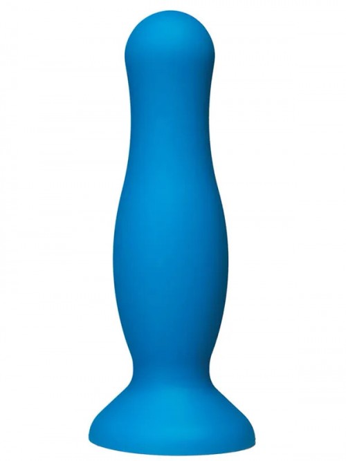 American Pop! Mode 4.5″ Silikon Anal Plug 11.5 cm Mavi