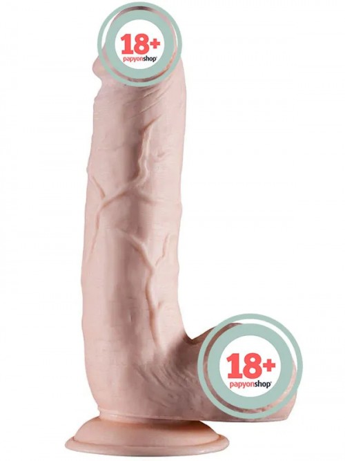 RealStuff Vantuzlu Gerçekçi Realistik Dildo 20 cm
