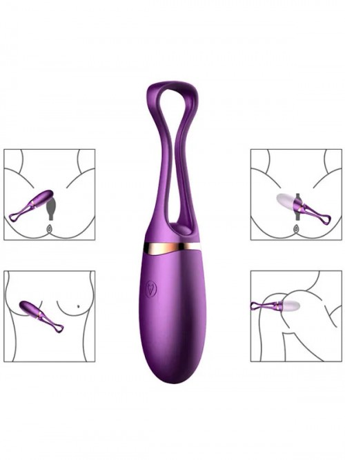 FoxShow M2 Uzaktan Kumandalı Şarjlı Orgazm Topu 2