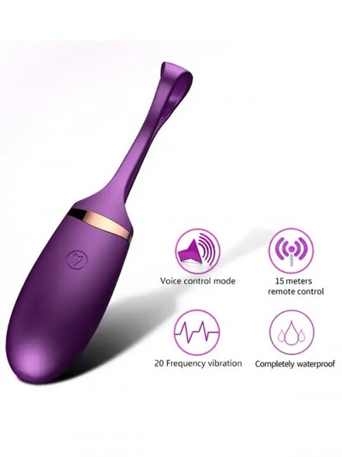 FoxShow M2 Uzaktan Kumandalı Şarjlı Orgazm Topu Ek Resim