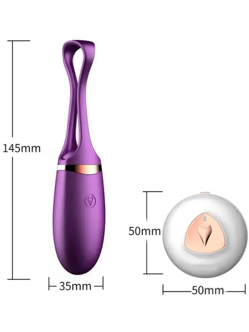 FoxShow M2 Uzaktan Kumandalı Şarjlı Orgazm Topu 3