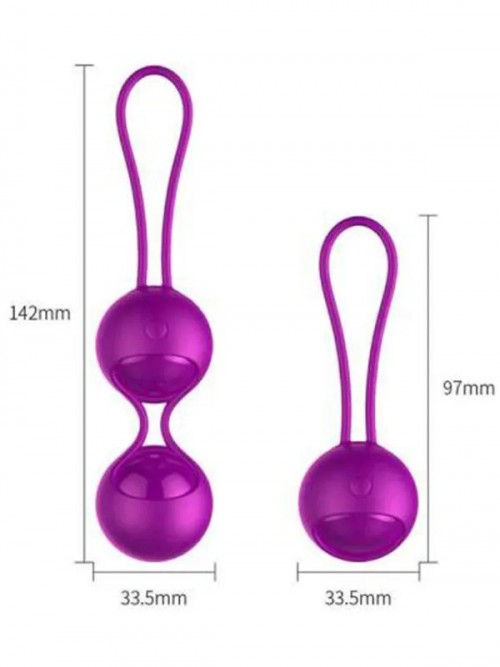 FoxShow M3 BenWa Uzaktan Kumandalı Şarjlı Orgazm Topları 2