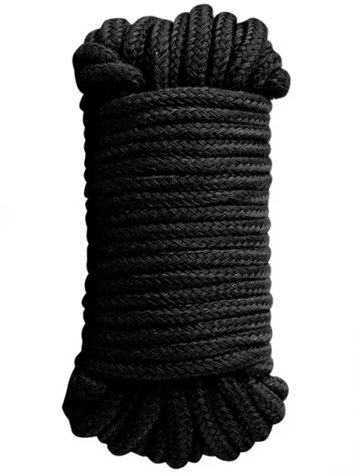 GP Bondage Rope Esaret İpi Siyah 10 Metre
