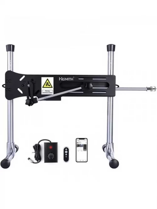 Hismith Premium APP Telefon Kontrollü Uzaktan Kumandalı Seks Makinesi Full Aksesuarlı