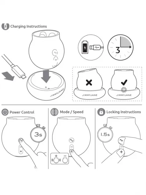 JimmyJane Halo Love Pods Şarjlı Üç Motorlu Orgazm Vibratörü 5