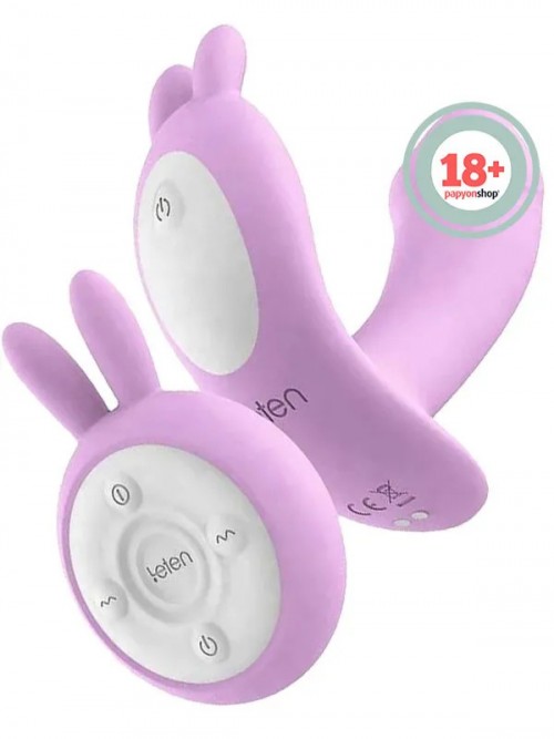 Leten Giyilebilir Şarjlı Uzaktan Kumandalı Tavşan Vibratör