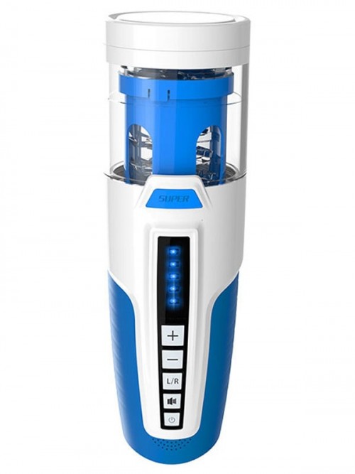 Leten SM370 Güçlü Sesli İleri Geri ve Dönme Hareketli Şarjlı Mastürbatör 3