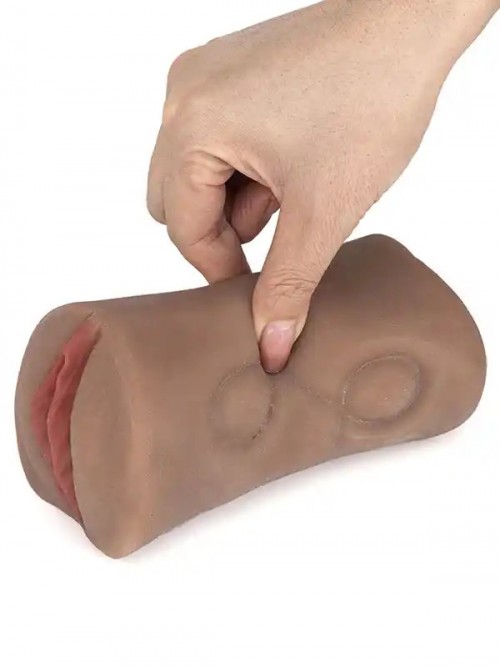 Darcy Anal ve Vajina Girişli Çift Taraflı Gerçekçi Stroker Mastürbatör 3