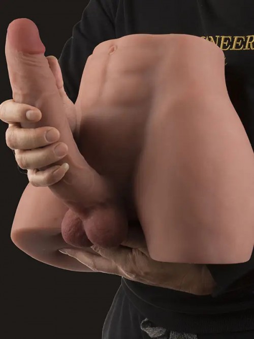 Jakob Real Male Butt Kalçalı Erkek Seks Bebeği 7.7kg 3