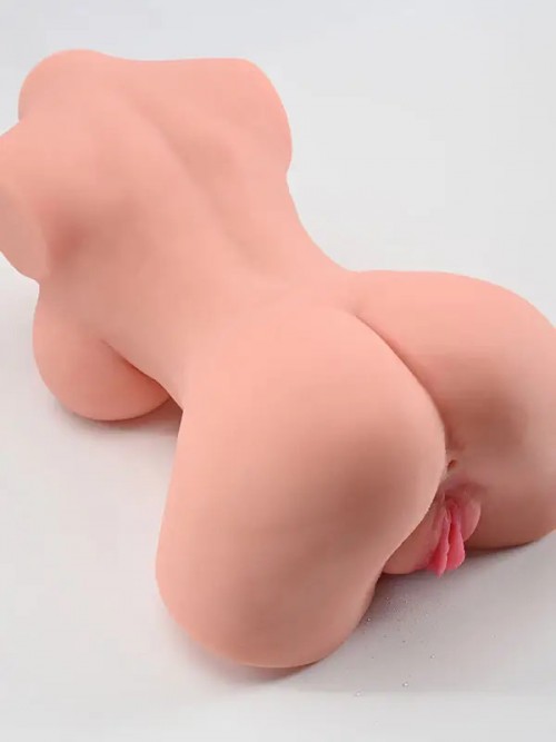 Mica Titreşimli Şarjlı Sesli Emme Fonksiyonlu Torso Vücut Mastürbatör 5.3 kg Ek Resim