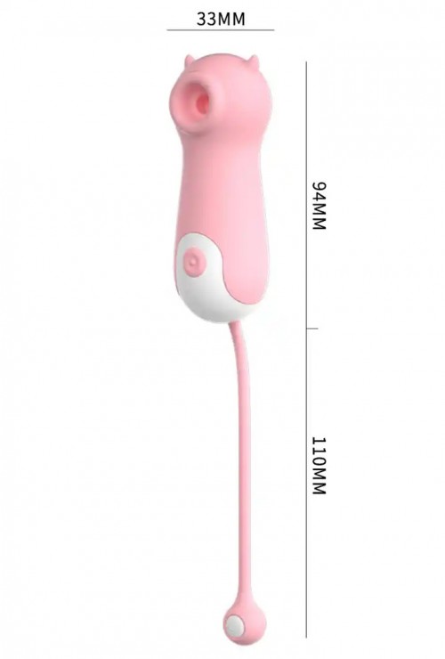 Şarjlı 10 Emiş Modlu Sucking Vibratör 3