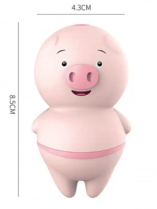 Sevimli Klitoris ve Dil Sitimilasyonlu Şarjlı Pig Vibratör 3