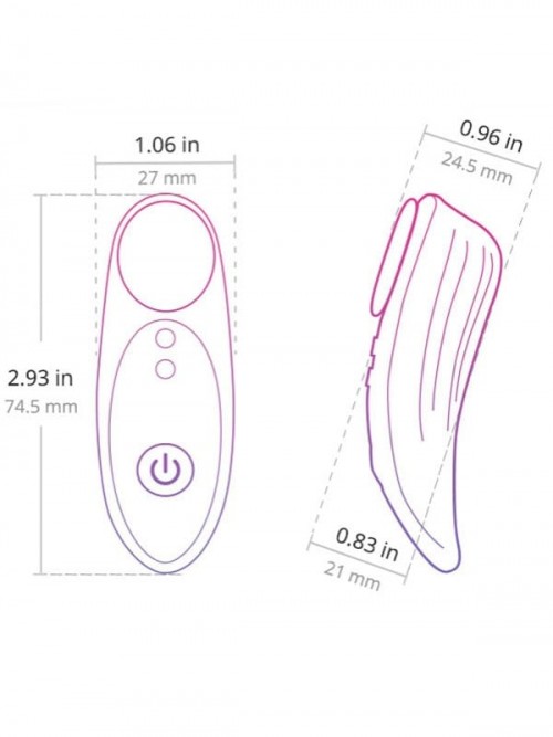 Lovense Ferri Telefon Kontrollü Külot İçi Giyilebilir Vibratör 5