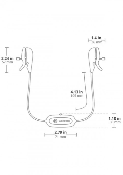 Lovense Gemini Titreşimli ve Telefon Kontrollü Meme Kelepçeleri Ek Resim