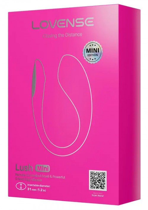 Lovense LUSH Mini Telefon Kontrollü Giyilebilir G-Noktası Vibaratörü Ek Resim