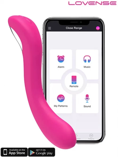 Lovense Osci 2 Çiftler için Bluetooth ve Telefon Kontrollü G Spot Vibratör 2