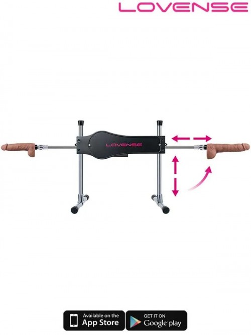 Lovense Sex Machine Telefon Kontrollü Ayarlanabilir Seks Makinesi 6