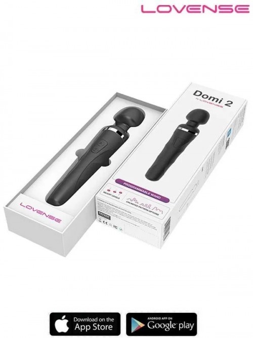 Lovense Domi 2 Ultra Güçlü Akıllı Telefon Uyumlu Wand Vibratör 3