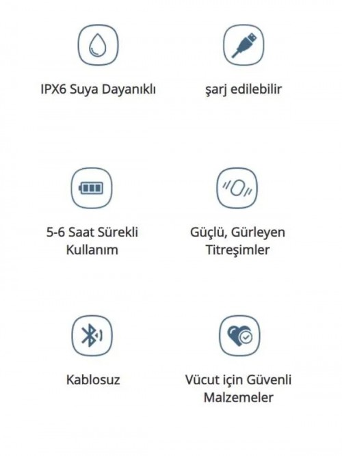 Lovense Domi 2 Ultra Güçlü Akıllı Telefon Uyumlu Wand Vibratör 5