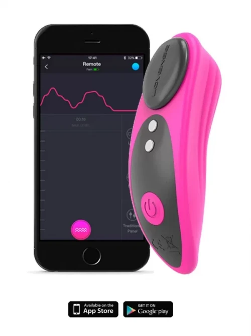 Lovense Ferri Telefon Kontrollü Külot İçi Giyilebilir Vibratör