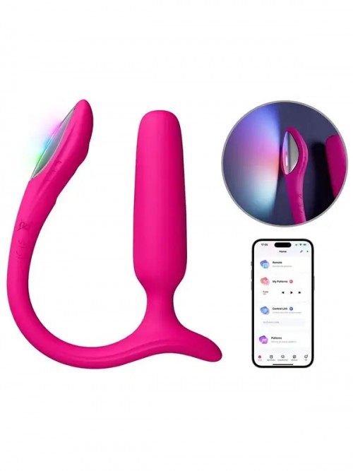 Lovense LUSH Anal Uygulama Kontrollü Giyilebilir Vibratör 2