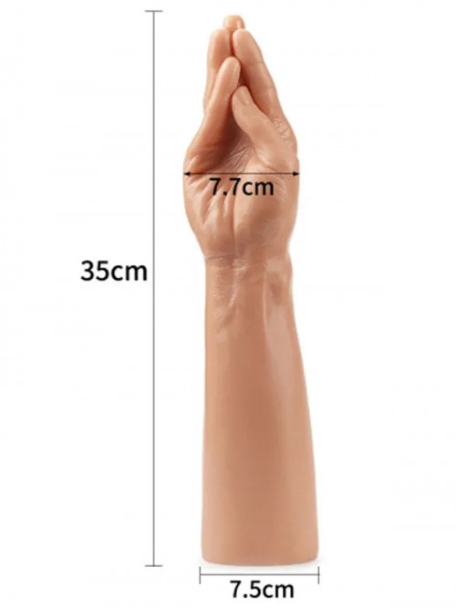 Lovetoy 13.5″ King Size Realistic Magic Hand El Dildo 35 cm 2
