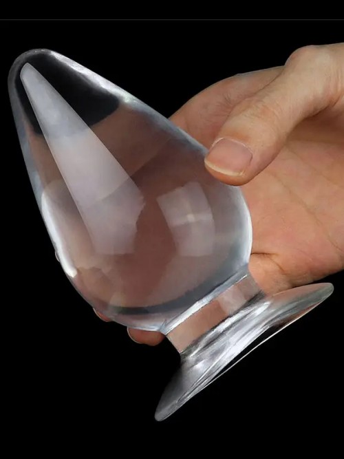 LoveToy 4.5” Flawless Clear Anal Plug 11.5cm 5