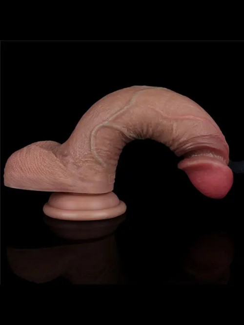 Lovetoy 7.5” Dual Layered Silicone Realistik Dildo 19.5 cm 4