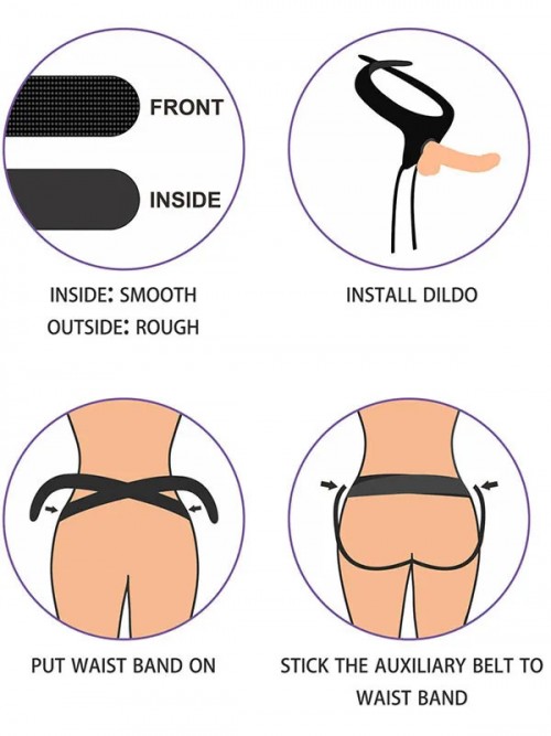 LoveToy Easy Strap on Harness Belden Bağlamalı Kemer 6