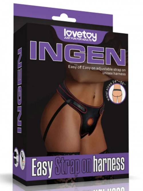 LoveToy Easy Strap on Harness Belden Bağlamalı Kemer Ek Resim