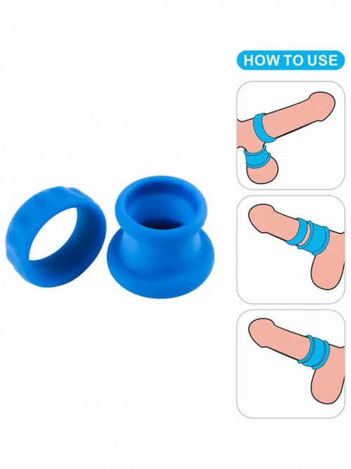 LoveToy Pinnacle Pro Twin Flex Stretcher Penis ve Testis Halkası Ek Resim
