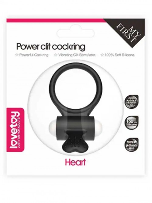 LoveToy Power Clit Titreşimli Silikon Penis Halkası 6