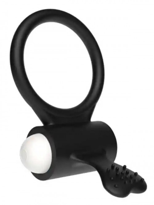 LoveToy Power Clit Titreşimli Silikon Penis Halkası 3