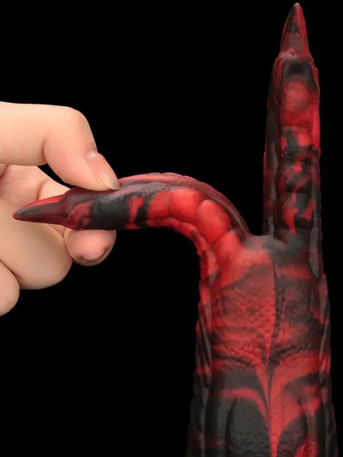 Lovetoy Savage Charm Double Claw Şarjlı Titreşimli Monster Dildo Ek Resim