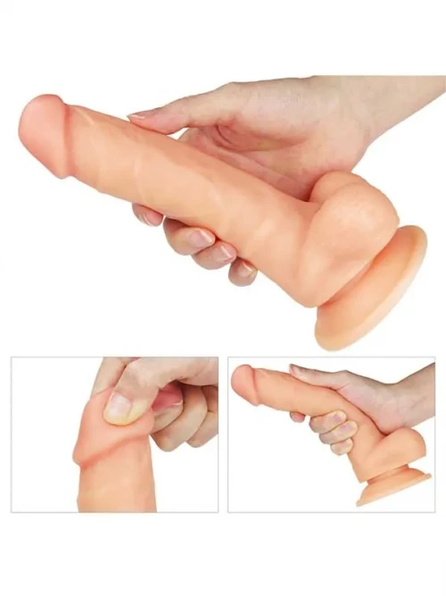 LoveToy The Ultra Soft Dude Realistik Penis 20 cm Ek Resim