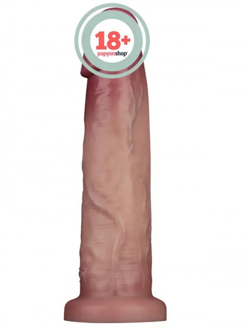 Lovetoy 9” Sliding Skin Pro II Dual Layer Silicone Dong 22.7cm