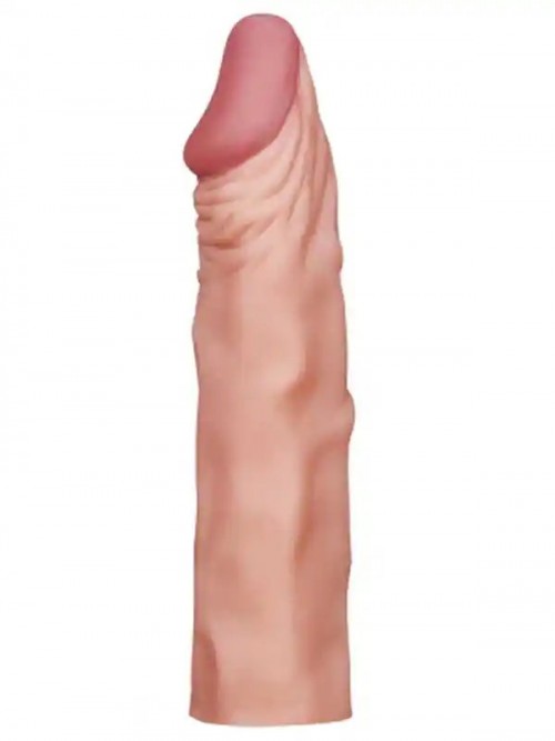 LoveToy Pleasure X Tender Gerçekçi Penis Kılıfı 5 cm Uzatmalı 2