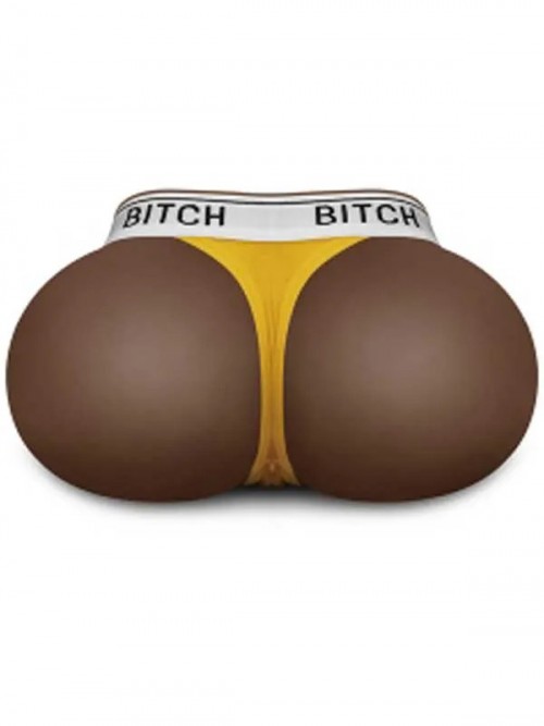 LoveToy Streetgirl’s Bitch Çift Girişli Gerçekçi Tangalı Siyah Kalça 2.5 kg