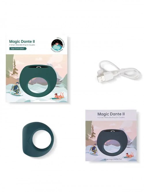 Magic Dante II Çiftler İçin Akıllı Giyilebilir Yüzük Ek Resim