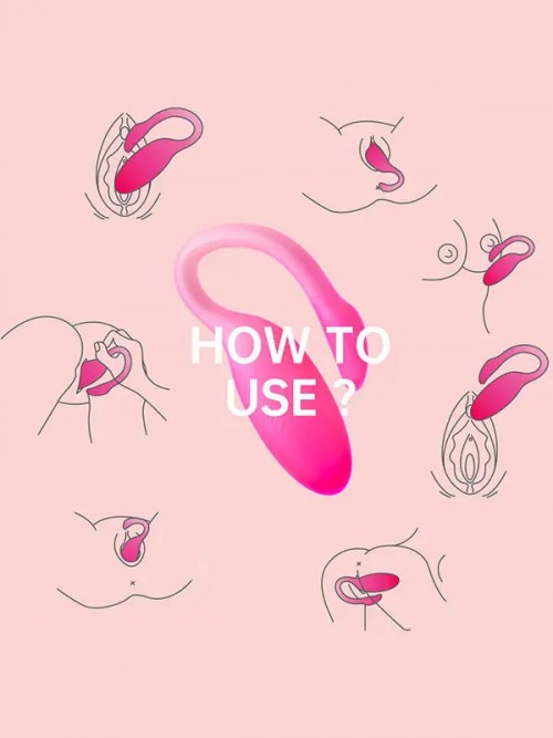 Magic Flamingo Max Çiftler için Giyilebilir Telefon Kontrollü Vibratör 6