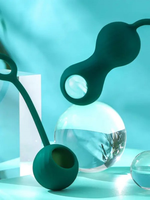 Magic Motion Crystal Duo Uygulama Destekli Titreşimli Kegel Seti Ek Resim