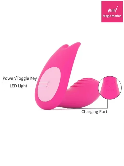 Magic Motion Eidolon Telefon Kontrollü Şarjlı Giyilebilir Vibratör 6