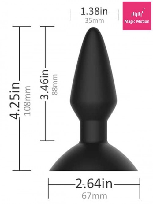 Magic Motion Equinox Telefon Kontrollü Giyilebilir Anal Plug 4